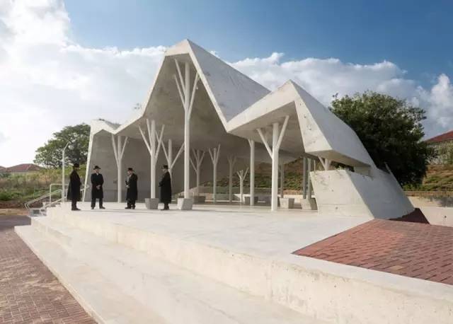 景观墓地设计资料下载-以色列敞开式墓地天篷