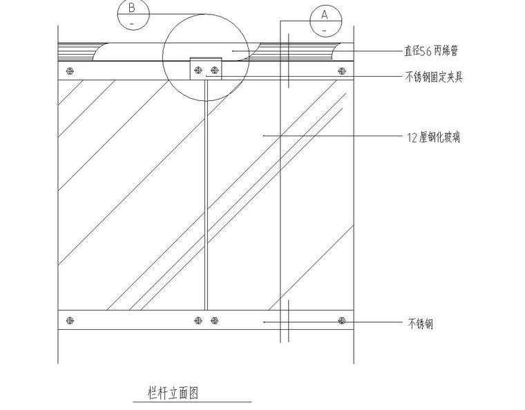 161个CAD建筑常用欧式铁画大样图-节点详图4