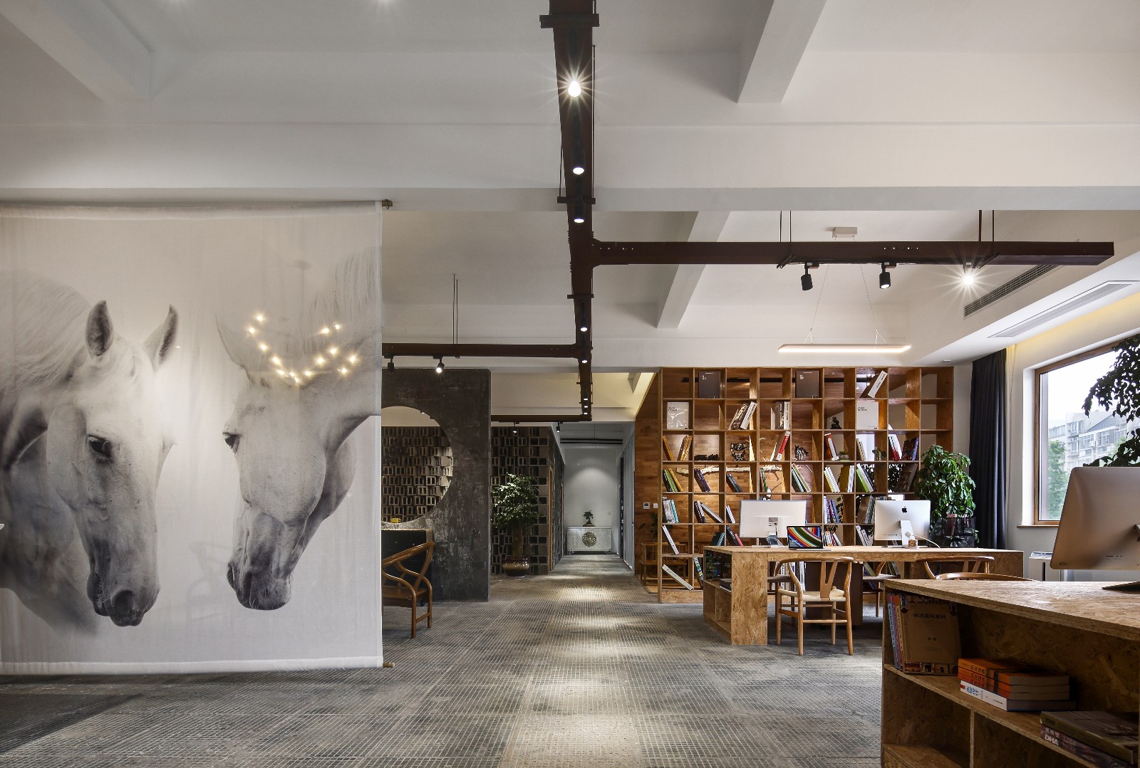 苏州归真禅意办公空间室内实景图