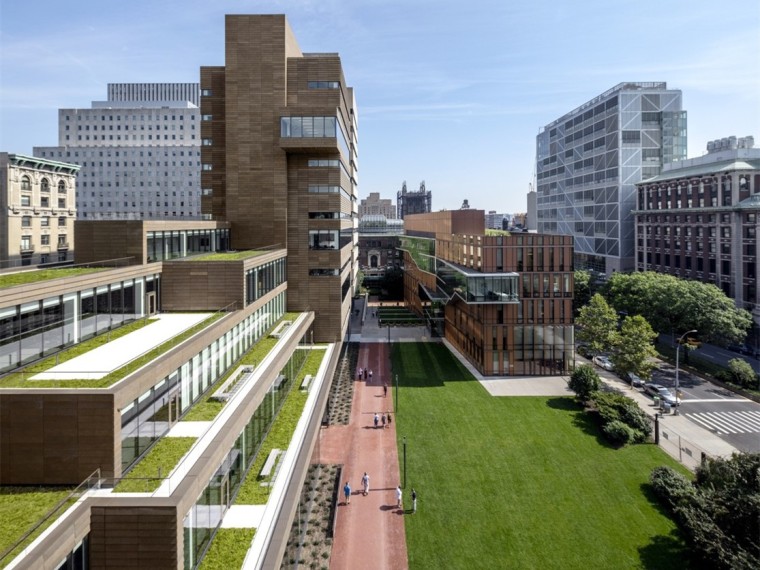 美国哥伦比亚大学设计学院资料下载-美国巴纳德学院米尔斯坦中心