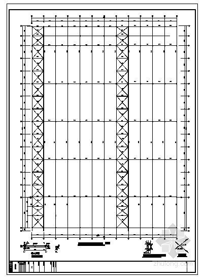 25m门式钢架厂房资料下载-赣州某物业公司厂房一期工程结构设计图