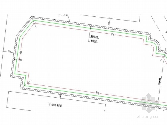 基坑支护锚索施工图资料下载-锚杆支护基坑支护设计施工图