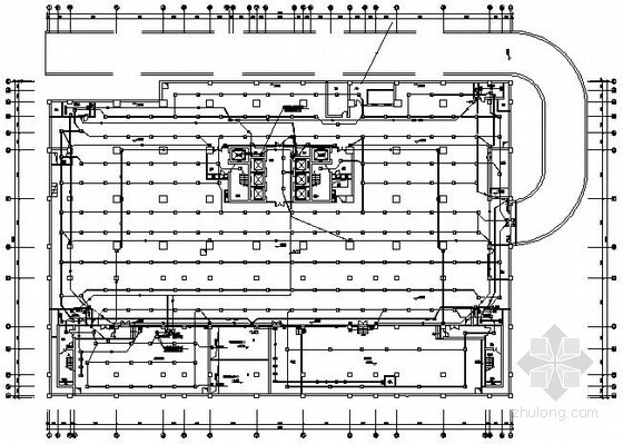 小区弱电CAD平面图纸资料下载-[淮安]某二十层大酒店全套弱电系统施工图纸