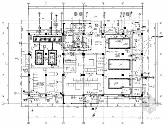 广东施工统表资料下载-[广东]通信办公楼给排水施工图