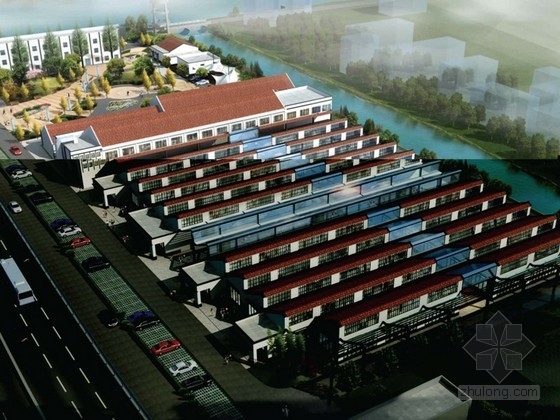 上海绿化改造方案资料下载-[上海]创业园建筑改造设计方案文本