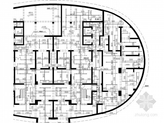 自动喷淋施工图资料下载-超高层住宅楼给排水及消防设计施工图（自动喷淋）