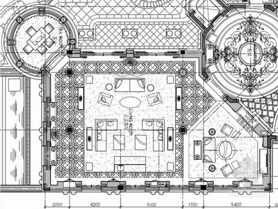 室内儿童娱乐区平面图资料下载-[浙江]经典唯美欧式别墅设计概念方案