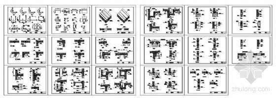 建筑墙体图集资料下载-玻璃棉墙体构造图集