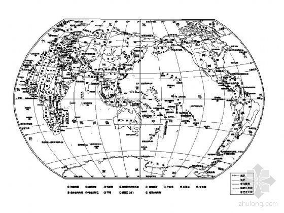世界地图图块