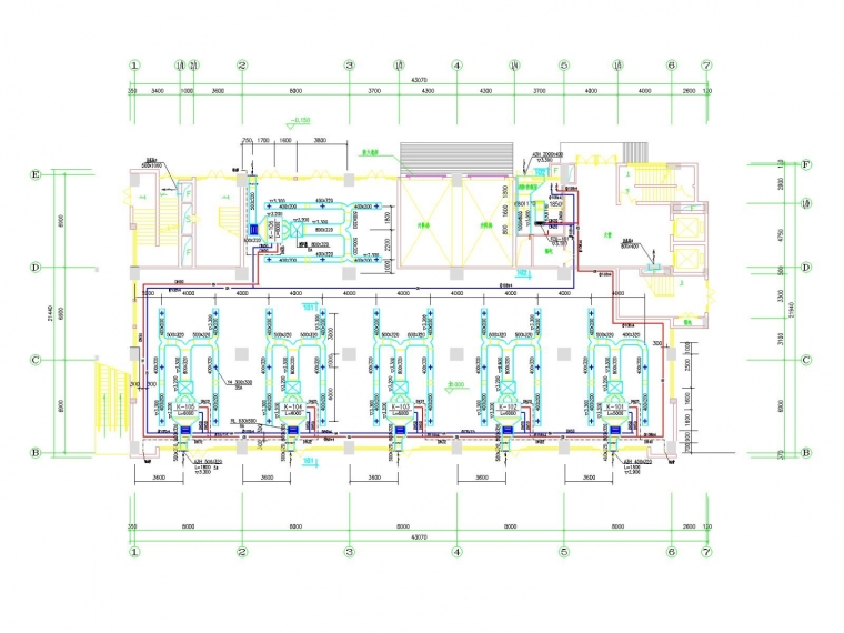 高层商场建筑图纸资料下载-[浙江]高层公寓空调通风系统设计施工图（人防设计）