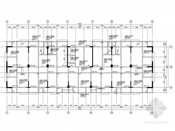 八层住宅楼施工图资料下载-十八层框架抗震墙住宅楼结构施工图