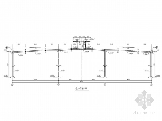 电焊车间设计资料下载-[四川]3套零部件车间门式刚架施工图