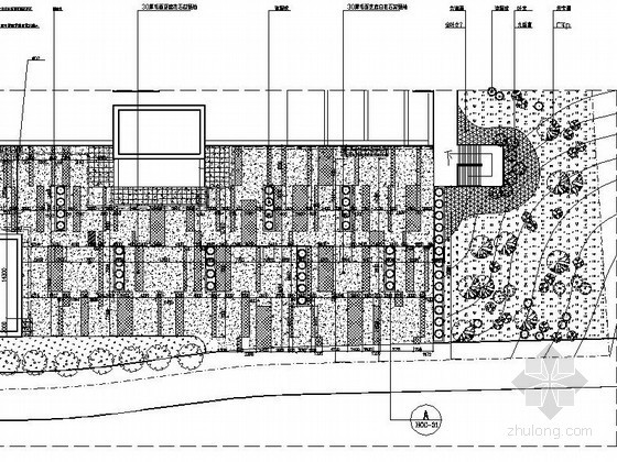 重庆某厂房景观规划设计施工图-施工节点详图 