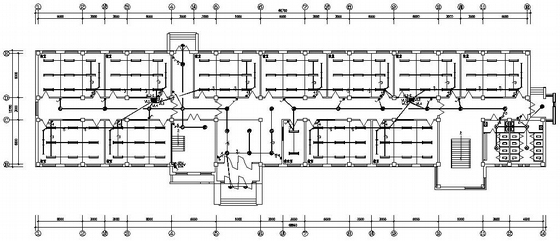 学校六层综合教学楼设计资料下载-某六层教学楼电气施工图