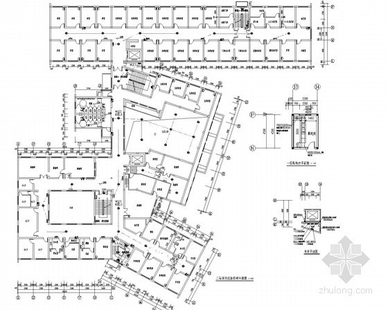 医院急诊楼工程施工图资料下载-[湖南]医院门急诊楼改造项目电气施工图44张（新照明 新火规）