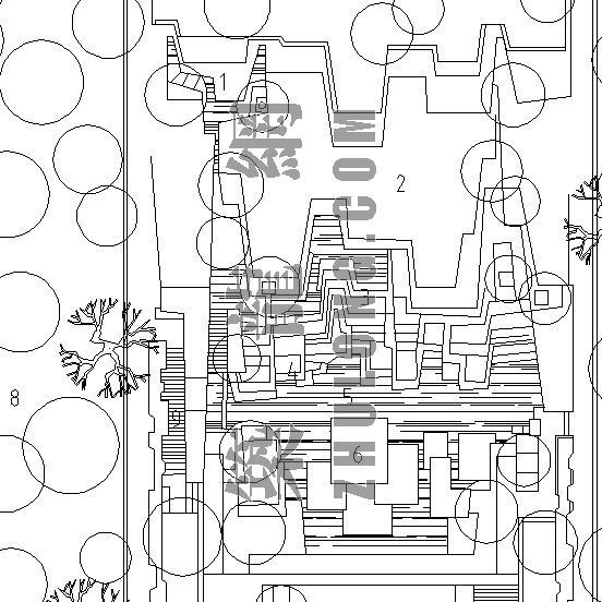 花坛设计图cad资料下载-伊拉.凯勒水景广场设计图