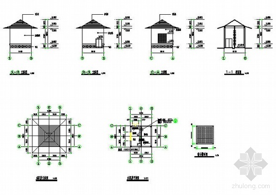 出水泵房的设计和计算资料下载-某温泉城水泵房总图