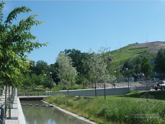 [国外]滨水居住区景观规划设计方案-景观