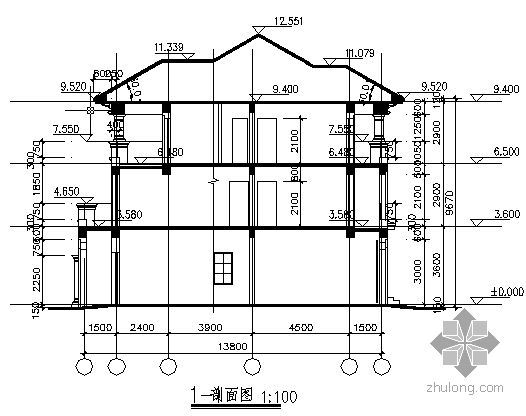 [山东省]某日照水上运动训练基地专家公寓 A、B楼建筑施工图-2