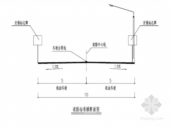 高速连接线道路工程资料下载-环路连接线道路施工图设计