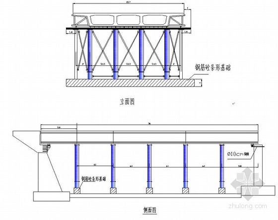 公路箱梁预制施工工艺资料下载-高速公路现浇箱梁大直径钢管支架施工工艺