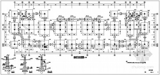 某六层框架办公楼建筑结构设计图