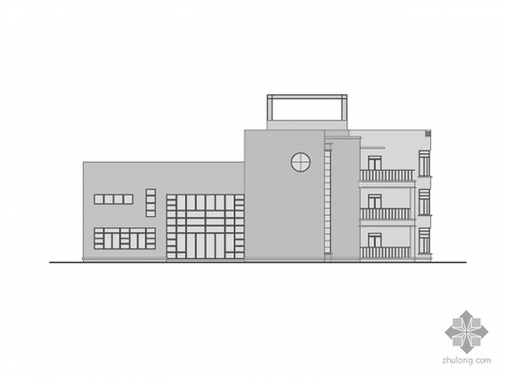 杭州五星幼儿园改造资料下载-[杭州]某幼儿园建筑施工图（含3D模型和方案彩图）