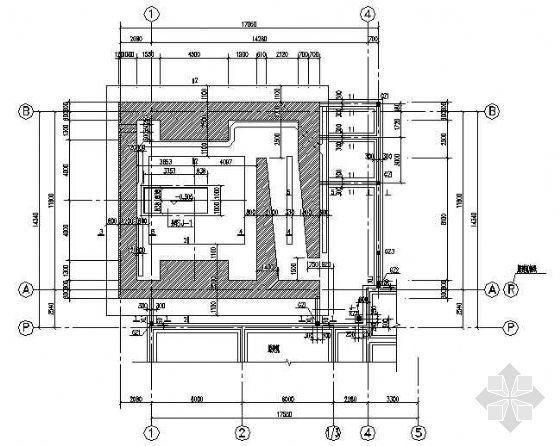 直线加速器建筑图纸资料下载-某加速器室结构设计图纸