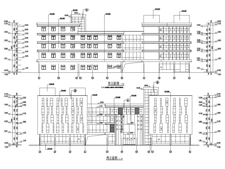 建筑设防标准资料下载-13800平五层经济开发区标准厂房建筑结构全套图