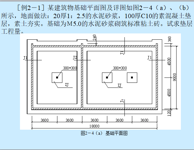 土建工程定额计价之地基处理与防护工程-工程实例