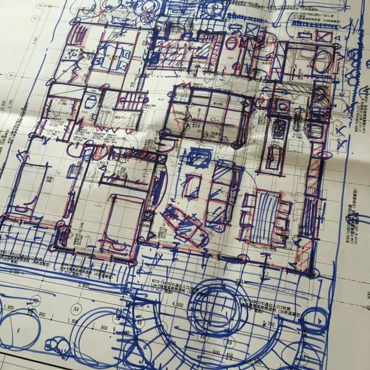 客厅立面图手绘资料下载-用手绘草图如何去推敲一个好的平面方案！