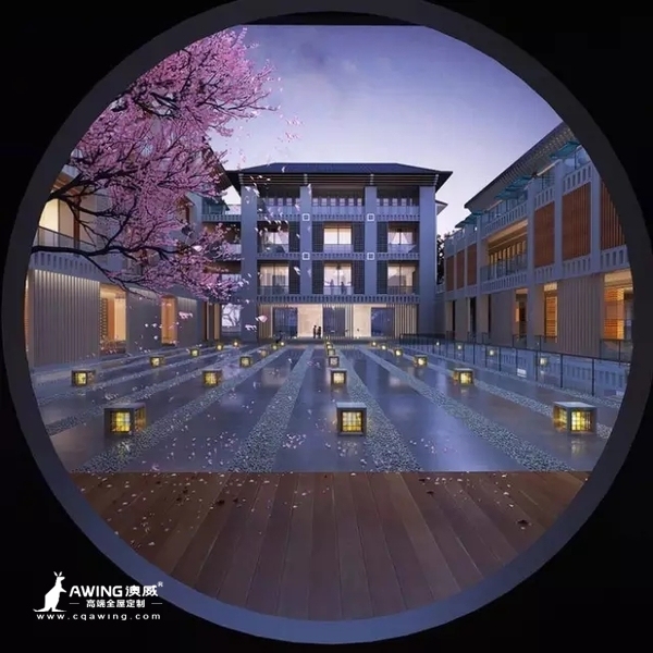 全屋定制详图资料下载-澳威全屋定制：“中国圆”寄情于物，与物通灵