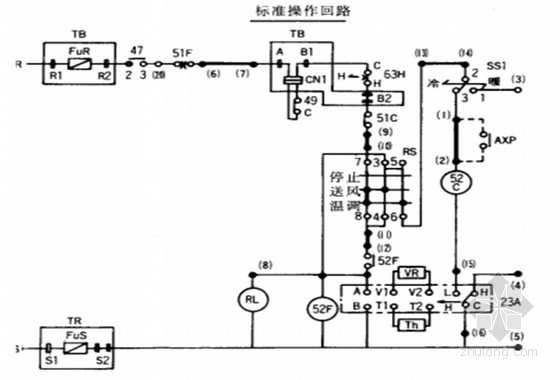 空调电工基础配线控制回路模拟器电气配线图讲义讲稿（69页）-控制回路 