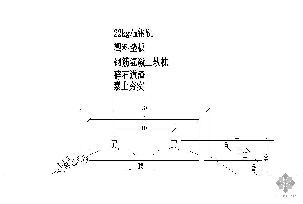 窄轨铁路设计图