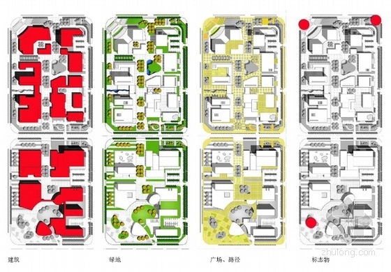 [河北]沿河城市规划及单体建筑设计方案文本-沿河城市规划及单体建筑设计分析图