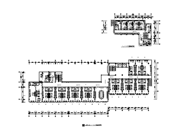 酒店水管施工平面图资料下载-[福建]整套高端大酒店设计CAD施工图（含效果图）