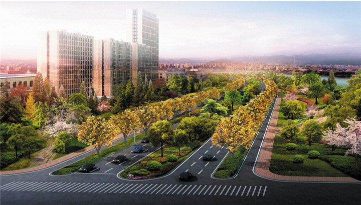 江西带路景观绿化设计资料下载-[江西]八条城市中心道路景观绿化设计方案