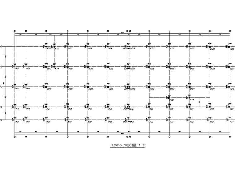 培训中心结构建筑施工图资料下载-[江苏]地上6层框架结构培训中心结构施工图