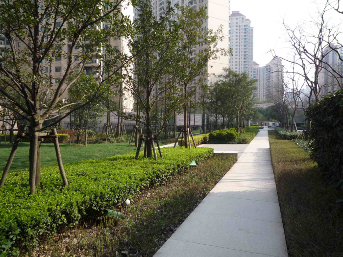 [上海]国家康居示范工程居住区景观设计全套施工图（附实景照片）-1 (348)