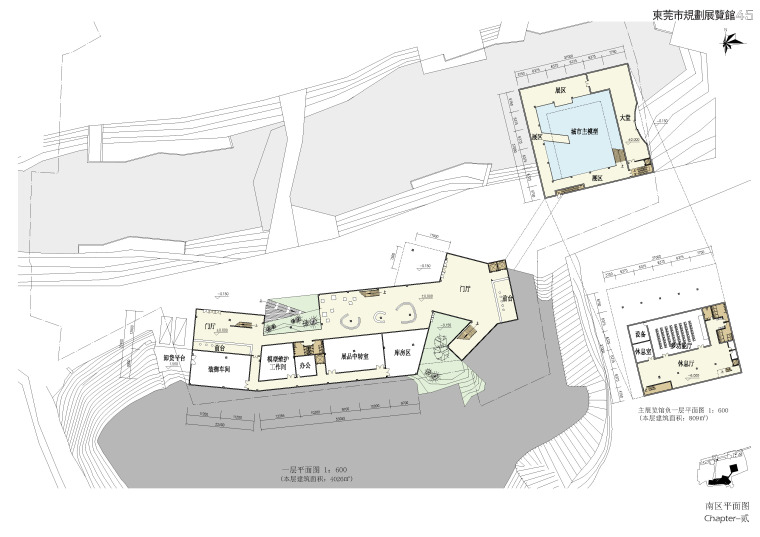 [广东]东莞规划展览馆建筑设计方案文本（CAD+文本）-东莞规划展览馆A3_页面_051