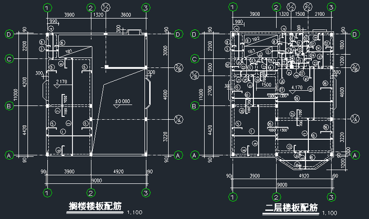 三层独栋别墅建筑结构施工图_7