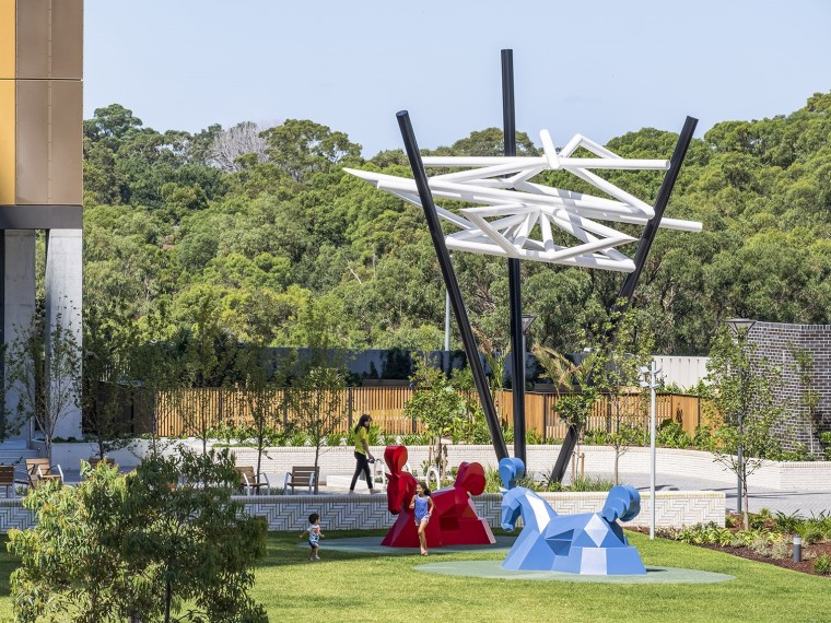 用柳树编织的强大雕塑资料下载-澳大利亚Genesis2018几何雕塑