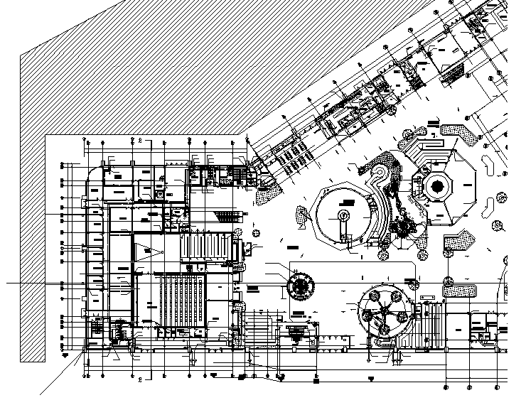 水上乐园暖通施工图设计资料下载-南京大型主题乐园暖通设计施工图