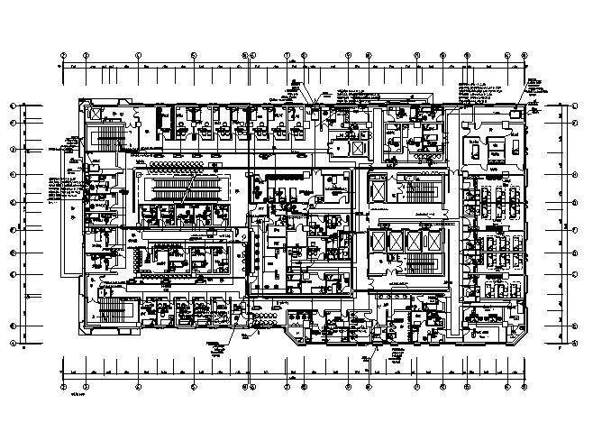 玄关柜施工图资料下载-重庆江北区中医院智能化施工图审定版129张（含14项弱电系统）