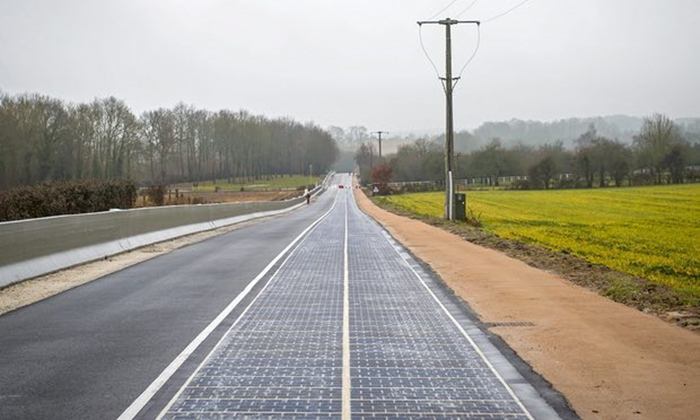 太阳能十项全能团队资料下载-噱头还是革命？国内首条太阳能公路