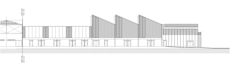 泰国社区乡村的露天市场扩建立面图(18)