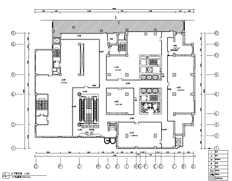 新疆餐饮空间设计施工图资料下载-[新疆]红山新世纪餐饮广场设计方案+施工图