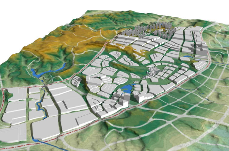 硅谷高新技术产业园资料下载-[重庆]两江新区中韩产业园城市设计方案文本
