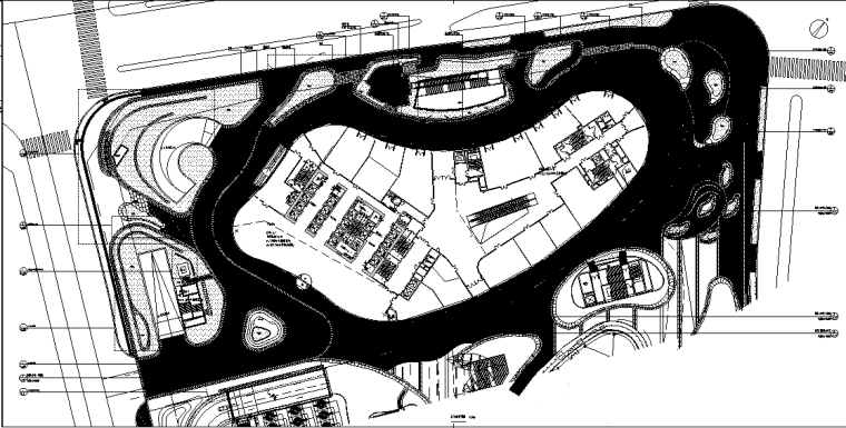 地基与基础施工图汇审资料下载-[北京]某大厦景观全套施工图设计（包含施工图、项目参数表、一审及二审意见）