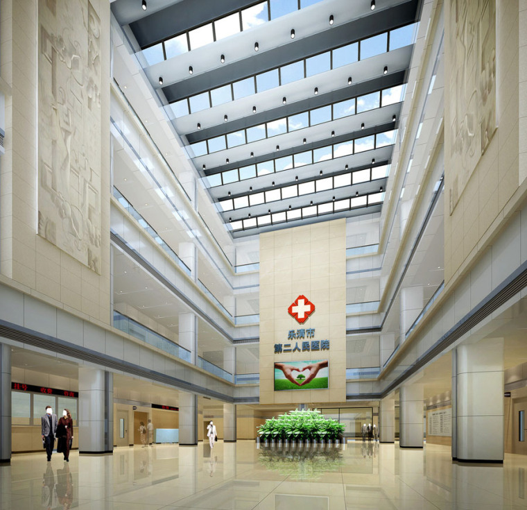 （原创）医院大厅设计案例效果图-医院大厅3.jpg